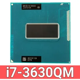 Anakartlar Yeni Çekirdek I7 3630QM İşlemci SR0UX Dört Çekirdek Soketi G2 / RPGA988B I73630QM Dizüstü Bilgisayar CPU 2.4GHz 6M 45W İşlemci HM75 HM77