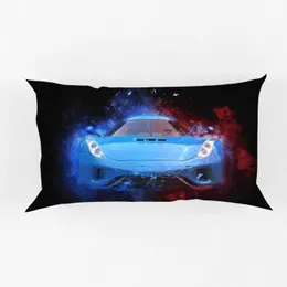 Race Car Extreme Sports Theme Blue Automobile By Ho Me Lili Duvet Cover Bedding Decor