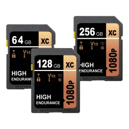 Kort 256 GB SD -kortminnekort 512 GB Extrem SD 4K UHD 16GB 32 GB 64 GB 128 GB C10 U3 V30 UHSI Flash Card
