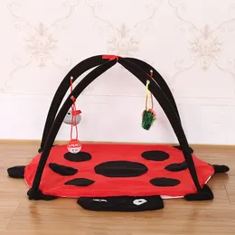 Beetle Cat палатка, игрушка для мусора для домашних животных, полосатая игра, оптом