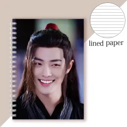 A5 나선형 노트북 노트 북 영화 -Cen Qing Ling The Denamed -Xiao Zhan Wang Yibo -Cover -Mo Dao Zu Shi -Diary Agenda