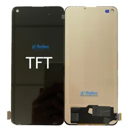 TFT hohe Qualität 6,4 Zoll Schwarz für Oppo Realme Q2 Pro 5G RMX2173 LCD -Anzeige -Touchsbildschirm Digitalisierer Montage Ersatz