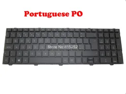 Клавиатура клавиатуры для ноутбука для HP 4540S 4545S V132830AK2 90.4SJ07.H06 702237131 без кадры чернокожих португальцев PO