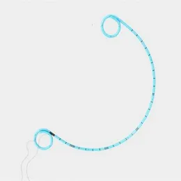 Medical Hidrofílico Double J Tipo ureteral conjunto de stents ureológicos Tubo de drenagem untada Ensino de ciências Tamanho 5fr/6fr/7fr/8fr