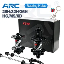 Arc MTB Hub 28H / 32H / 36H Micro Spline 12 Speed ​​Disc Brake Bearing Hub 6 Pawls 114 Clicks Hg 8 9 10 11 12V / MS / SRAM XD 12V