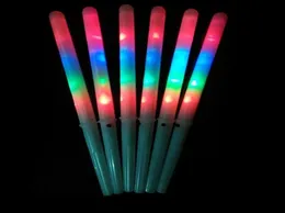 Вечеринка красочные светодиодные палочки светятся световой палочкой для рождественской вечеринки по случаю дня рождения прошивки палочек 9627274
