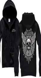 쉘 21면 디자인 지퍼 아미드 후드 Amarth Jacket Rock Sudadera 펑크 중금속 3D Fleece Viking Sweatshirt4846044