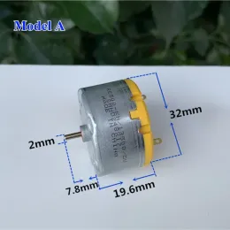 Standard RC500-KN/13500 Motor/ MABUCHI RF-500TB-14350/ MABUCHI RF-500TB-12560 Motor DC 3V-12V Spindle Motor for Robot Sweeper