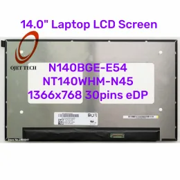 Ekran 14.0 cali Laptop LCD Ekran NT140WHMN45 FIT N140BGEE54 Dla Dell Latitude 3420 Wymiana panelu wyświetlacza HD 1366X768 30PINS EDP