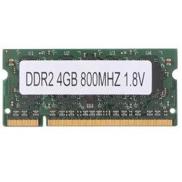 RAMS DDR2 4 GB 800 MHz Laptop RAM PC2 6400 2RX8 200 Pins Sodimm für den Intel AMD -Laptop -Speicher