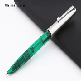 Роскошное качество Jinhao 51a Финансовые канцелярские канцелярские товары Fine Nib Fountain Pen Student School Office Офис чернила