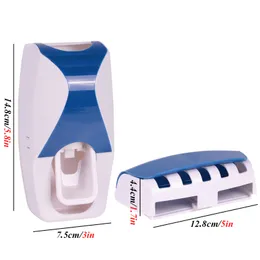 Distributo di dentifricio automatico in plastica pigro 5 spazzolino da denti ripiani da bagno per bagni accessori
