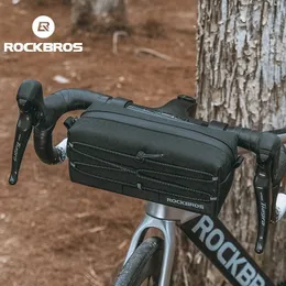 Rockbros -Fahrrad -Beutel mit großer Kapazitätsbehörde MTB Road Cycling -Lenker Multifunktionskorbbike -Zubehör 240329