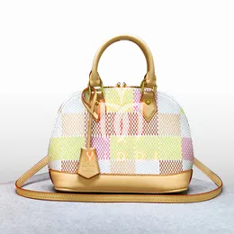 Bolsa de designer de bolsa de casca de alna Mini bolsas de ombro de bolsas de bolsa de luxo Bolsas de ombro de casca de luxo Bolsa de crossbod