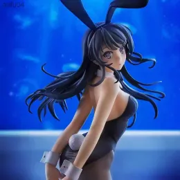 Manga Sakurajima Mai Rabbit Sexy Classate Girl Girl Ubranie ubrań bielizny czarne pończochy dla pięknego stroju chłopców jak modele Toys L230