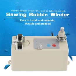 Electric Bobbin Winder Sewing Machine 220V Automatisk tråd för garnlindande symaskiner Bobbin Söming Bobbin Winder