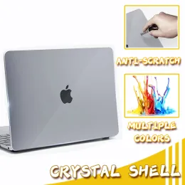 Cases Laptop Case For Macbook 11 12 13 15 16 Inch For M1 M2 Chip Pro 13 A2338 For New Air 13 A2337 A2179 Crystal Protective Cover