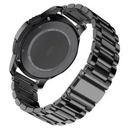 Bänder Metallgurt ansehen, die mit Samsung Watch 3 46 mm/aktiv 2/Huawei Uhr GT GT2/Amazfit GTR für 22 mm 20mm Ersatzmetall -Strapl2404 kompatibel sind