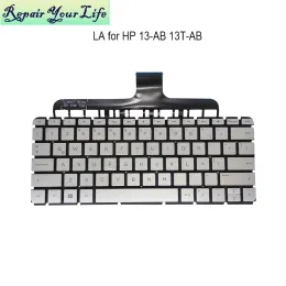 Teclados Teclados Backboard LitLit para HP Envy 13AB 13TAB 13AB016NR 13AB067CL 13AB077CL 13AB000 Teclados de substituição de luz de notebook