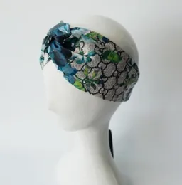 Pannbandsdesigner 100% silke kors pannband heta kvinnor flicka elastiskt brev bruna satin hårband retro turban headwraps gåvor