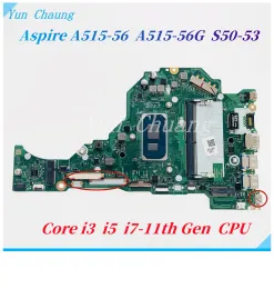 Motherboard FH5AT LAK091P LAK093P für Acer Aspire A51556 A51556G S5053 A51752 Laptop Motherboard mit Core I3 I5 I711th CPU Mainboard