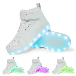 Sneaker taglia 2539 bambini Sneaker luminosi per bambini sneaker luminose per ragazzi ragazze guidate con scarpe luminose con scarpe illuminate