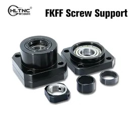 Kugelscheibe -Stützeinheit FKFF10 FKFF12 FK12 FF12 -Serie mit innerem Loch 10 /12 mm für SFU -Kugelschraube aus DIY CNC -Fräser -Router
