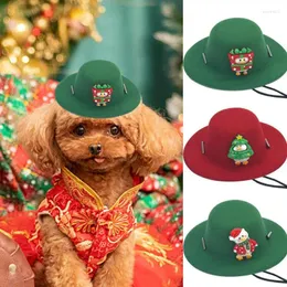 لعبة الكلب عيد الميلاد قبعات الكلاب مضحكة قابلة للتعديل للحيوانات الأليفة القبعة Cosplay Caap Coapes هريرة Caaps DoD Accessorie Accessorie