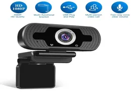 HD Full Wecam USB Web Camera للكمبيوتر PC 20MPX 1080P ويب كاميرا مصممة الضوضاء إلغاء ميكروفون الاتصالات تسجيل W83563708