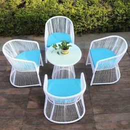 Accent Rattan Bar Stool Nordic Outdoor Patio Design Dining Chairs Balcony Beach Sillas Para Comedor Stuhl Bar Furniture YX50BY