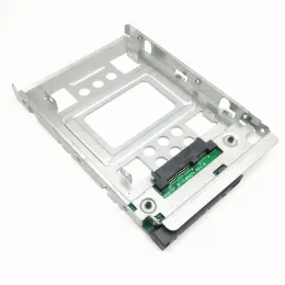 Enclosure 2packs 2.5" SSD to 3.5" SATA Adapter Tray Converter SAS HDD Hard Drive Disk Bracket Caddy HP 654540001 for Severs Dock Station