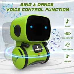 エレクトリック/RC動物クリエイティブインテリジェントロボットチルドレンおもちゃダンス音声相互作用コマンドタッチコントロール電子おもちゃの子供の誕生日ギフトl2404