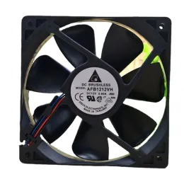 Pedler Delta AFB1212VH 12025 12V 0.60A 3Wire Grafik Kartı Özel Fan Bilgisayar Soğutucu Fanı 120*120*25mm için yeni CPU Soğutma Fanı