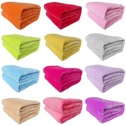 Fast färg flanell filt soffa/sängkläder kastar mjuka rutor vinter varmt platta ark 150*200 cm 180*200 cm 200*230 cm 220*240 cm