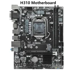 Motherboard H310 Computer Mother Board MicroATX 32GB Dual Channel Mainboard LGA1151 DDR4 2666/2400/2133 Supporto scheda principale della memoria 8/9rd Gen