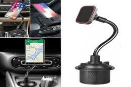 Magnetisk sugbilskopphållare Telefonmonterad justerbar Gooseneck mobiltelefonhållare Stativ stöder smartphones Voiture 5pcs7903244