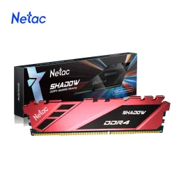 RAMS Netac Ram Bellek DDR4 8GB 16GB DDR4 2666MHz 3200MHz 3600MHz Memoria Modülü Dimm Masaüstü Isı Lavabosu DDR4 AMD arası anakartlar için