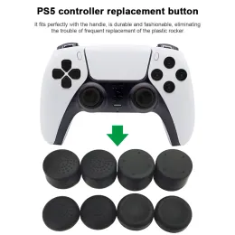 8pc/zestaw silikonowy analogowy kciuk kciuk chwytowy kontroler gier okładka joysticka dla PS5/PS4/PS3/PS2/Xbox 360/Xbox One Akcesoria