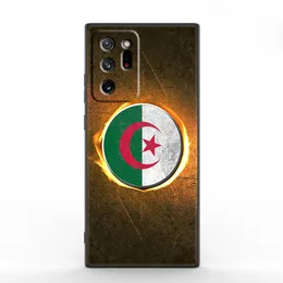 Algerien -Flaggenfall für Samsung Galaxy M53 M52 M51 M33 M32 M11 M12 M13 M21 M22 M23 M31S M30S Anmerkung 10 Lite plus 20 Ultra 5G -Abdeckung