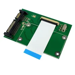 Cards Brand New 1.8" ZIF/LIF CE HDD Hard Disk Drive SSD to 7+15 22 Pin SATA Adapter Converter