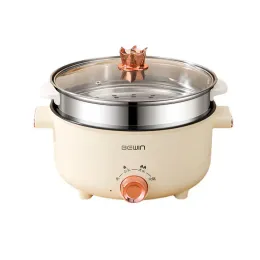 Multicookers 220V Multifunctional Electric Cooker Heating Pan Electric Cooking Pot Machine Hotpot Noodles Eggs Soup Steamer rice cooker