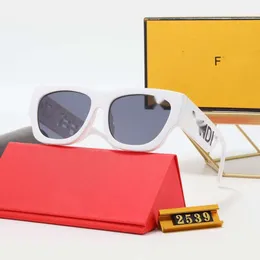 F Letter Sunglasses Designer Luxo para homens Mulheres óculos de sol Novos óculos de sol da moda Trendy Large Frame Sun Glasses Sun Street Photos