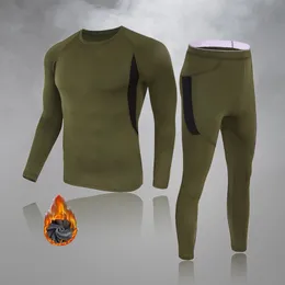 Men Thermal Underwear Plus Velvet Thickening Mens Thermal
