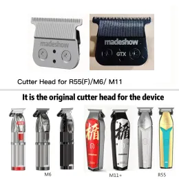 Trimmers Original Replaceable Cutter Head For Madeshow M6 M11 R55F Professional Hair Clipper 0mm Blade Standard Set Hair Cutting Machine