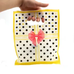 New!!! 20-50pcs Cute Multi Style Heart Striped Round point Packaging Bags Wedding Cookie Candy Plastic Bag