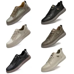 2024 scarpe casual in maglia giallo maschi bianchi bianchi Brewn Brewn Athleisure Sneakers classico di dimensioni 38-47 GAI