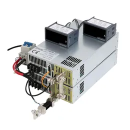 Поставки питания Hongpoe 6000W 12V Поставка 0-12 В регулируемые 12 В постоянного тока AC-DC 0-5V Аналоговый сигнал Управление сигналом SE-6000-12 Трансформатор 500A HomeFor Dhn7d