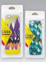 Mat Półprzezroczny zamek zamek detaliczny Opp pp PVC Poly torba na iPhone 6s 7 8 Plus Samsung S7 Edge Case Case Skórzana case4394225