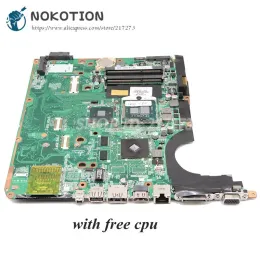 Moderkort Nokotion 580976001 600816001 DA0UP6MB6F0 för HP Pavilion DV6 DV62100 Laptop Motherboard PM55 DDR3 GT105M GPU med CPU