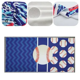 Baseball Football Printed Beach Towel Quick Drying Microfiber Comfortable Women Men Swimming Bath Towel for Bathroom